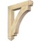 Ekena Millwork Imperial Arts & Crafts Rough Sawn Bracket, Douglas Fir, 4"W x 26"D x 30"H BKT04X26X30IMP03RDF - alternate 1